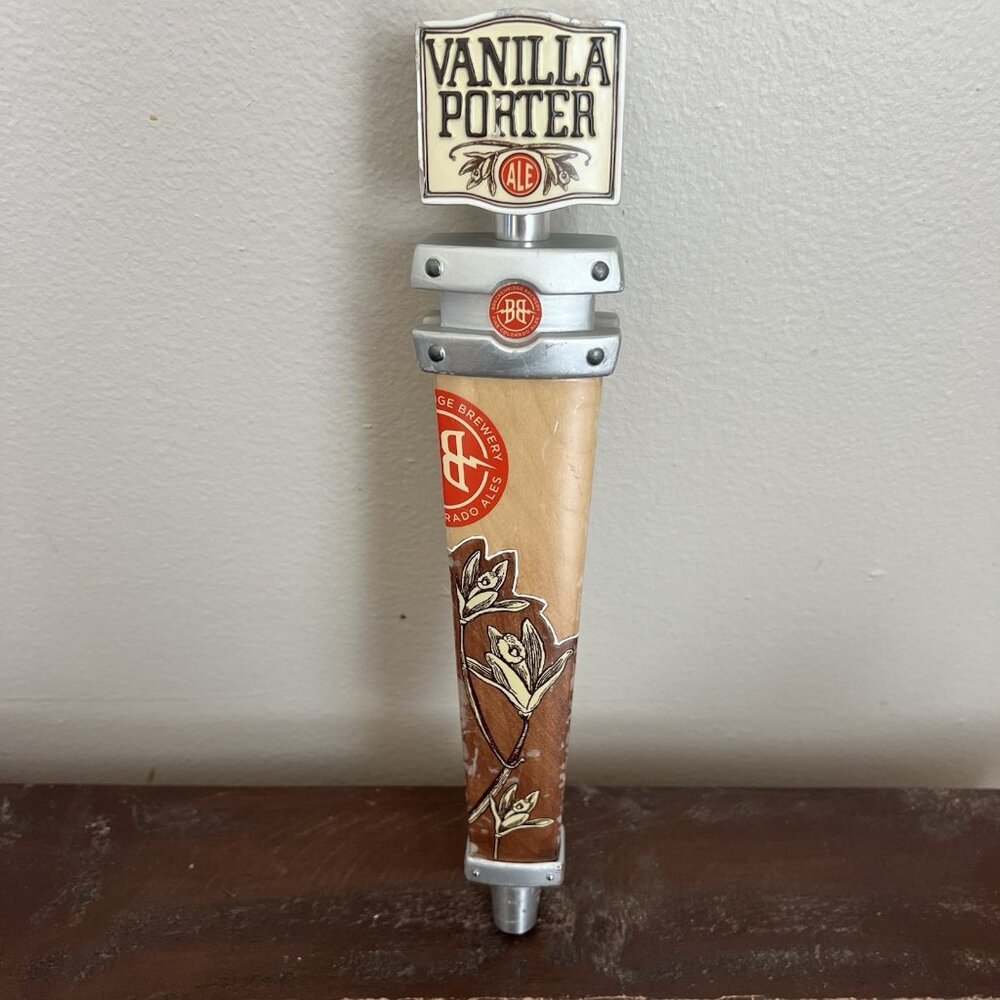 Breckenridge Brewery NVP Nitro Vanilla Porter Beer Tap Handle